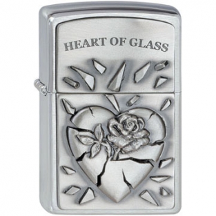 Zippo Heart of Glass Emblem